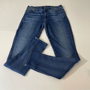 7 FOR ALL MANKIND GWENEVERE WOMENS JEANS, SZ 27, VERY GOOD CONDITION PRE…